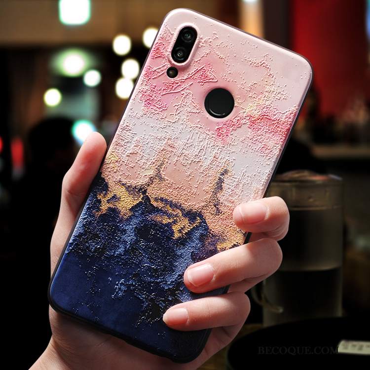 Futerał Huawei P Smart+ Miękki Anti-fall Europa, Etui Huawei P Smart+ Silikonowe Cienkiena Telefon