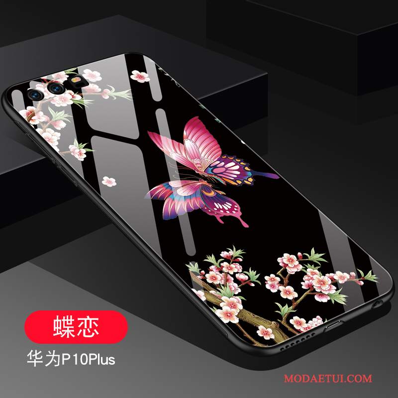 Futerał Huawei P10 Plus Kreatywne Szkłona Telefon, Etui Huawei P10 Plus Ochraniacz Anti-fall Czarny