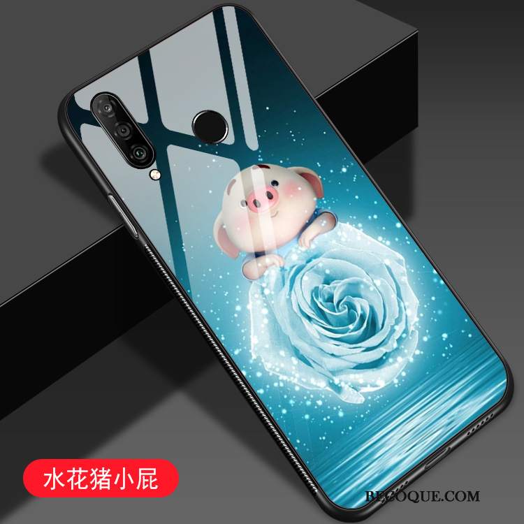 Futerał Huawei P30 Lite Torby Mały Osobowość, Etui Huawei P30 Lite Kreskówka Zakochani Modna Marka