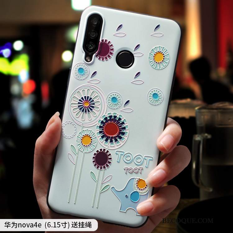 Futerał Huawei P30 Lite Torby Piękny Wiszące Ozdoby, Etui Huawei P30 Lite Kreskówka Cienkie Modna Marka