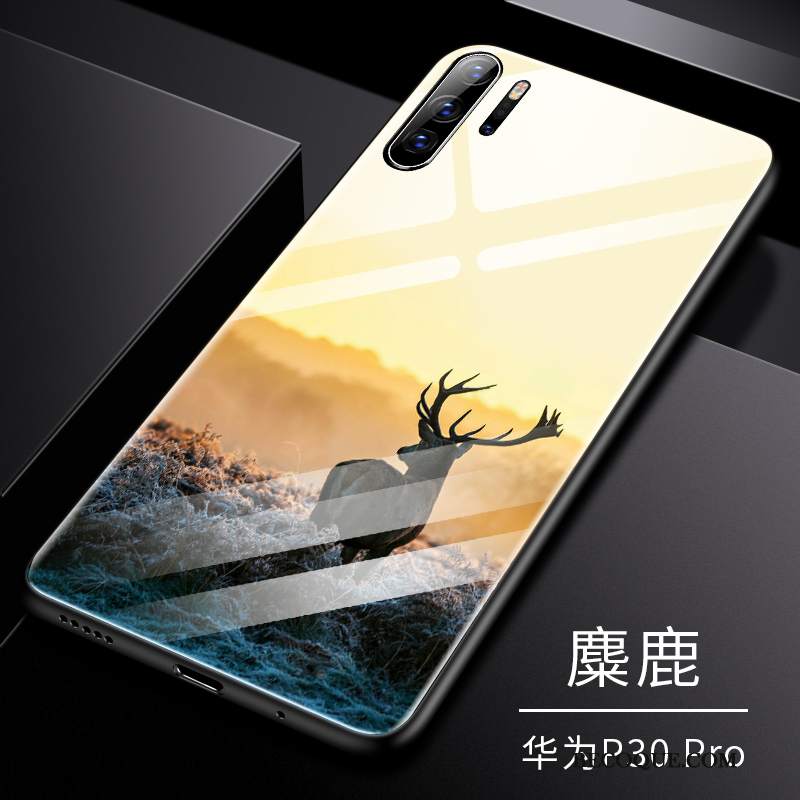 Futerał Huawei P30 Pro Miękki Zakochani Osobowość, Etui Huawei P30 Pro Silikonowe Filmy Szkło