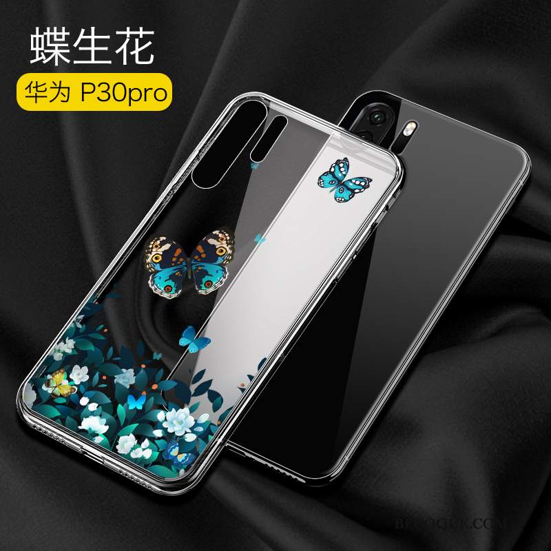 Futerał Huawei P30 Pro Moda Oryginalny Przezroczysty, Etui Huawei P30 Pro Kreatywne Nowy Szkło