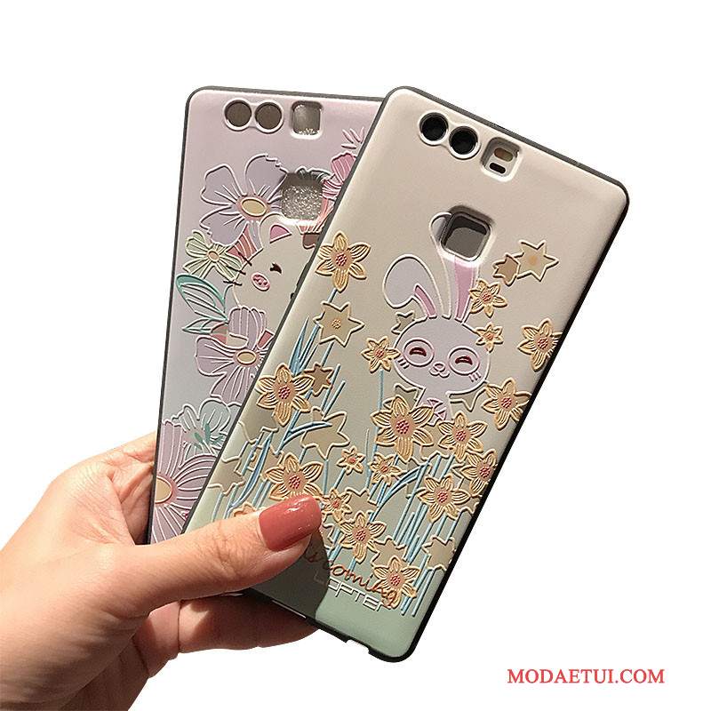 Futerał Huawei P9 Plus Torby Nubuku Czarny, Etui Huawei P9 Plus Miękki Na Telefon