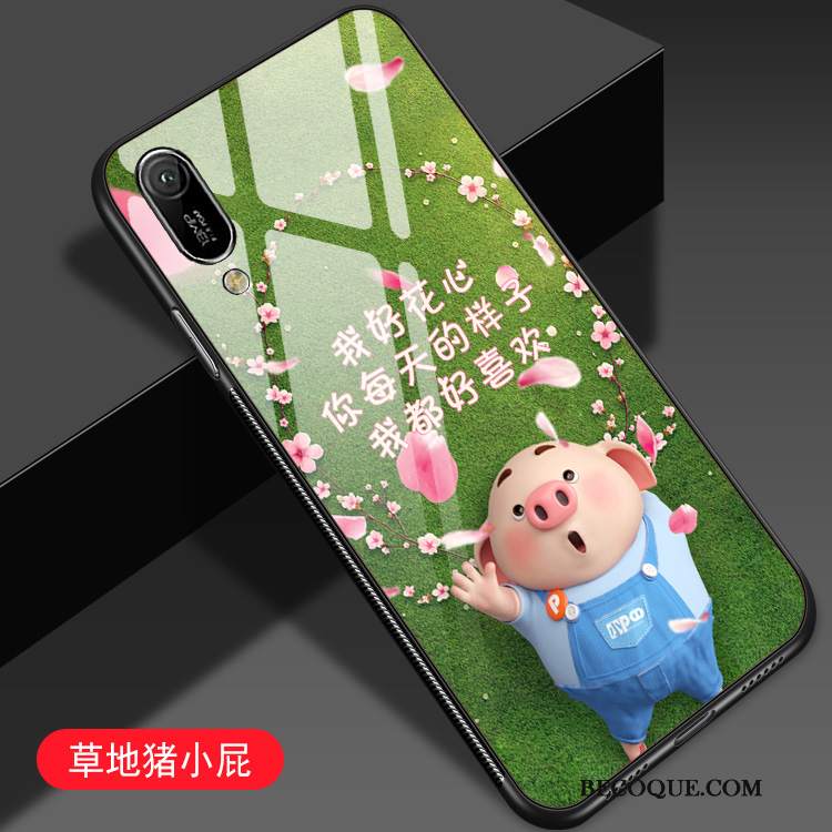 Futerał Huawei Y6 2019 Torby Zakochani Anti-fall, Etui Huawei Y6 2019 Ochraniacz Lustro Szkło