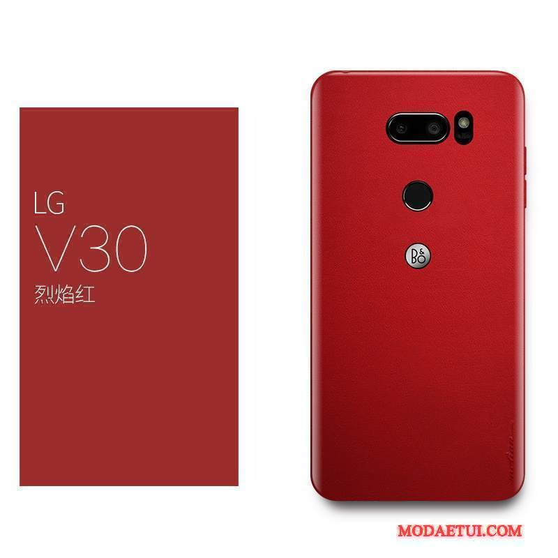 Futerał Lg V30 Kreatywne Czerwony Cienkie, Etui Lg V30 Torby Na Telefon