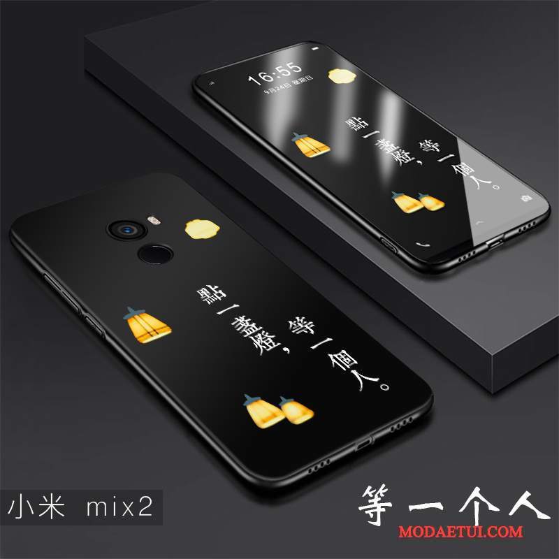 Futerał Mi Mix 2 Torby Nubuku Anti-fall, Etui Mi Mix 2 Silikonowe Osobowość Trudno