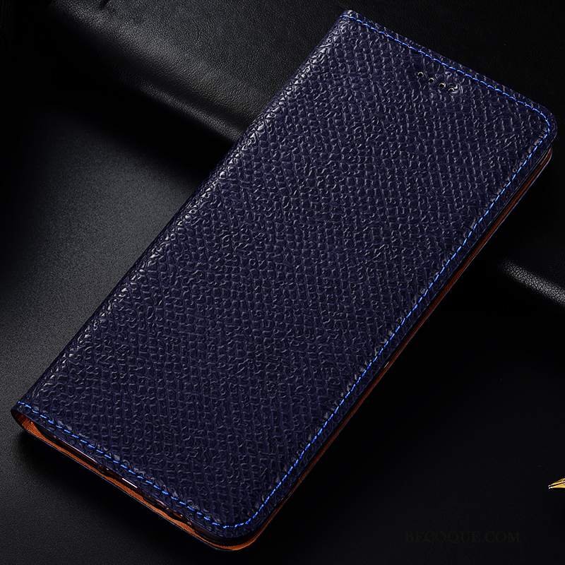 Futerał Nokia 4.2 Ochraniacz Ciemno Niebieski Siatkowe, Etui Nokia 4.2 Skóra Na Telefon Wzór