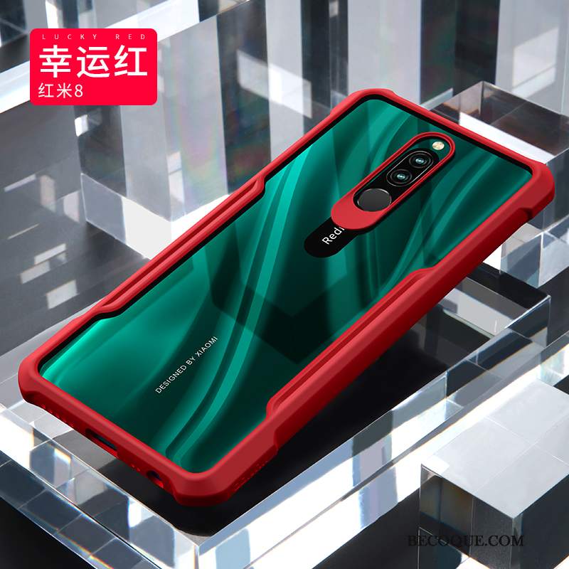 Futerał Redmi 8 Torby Anti-fall Przezroczysty, Etui Redmi 8 Kreatywne Pięknyna Telefon