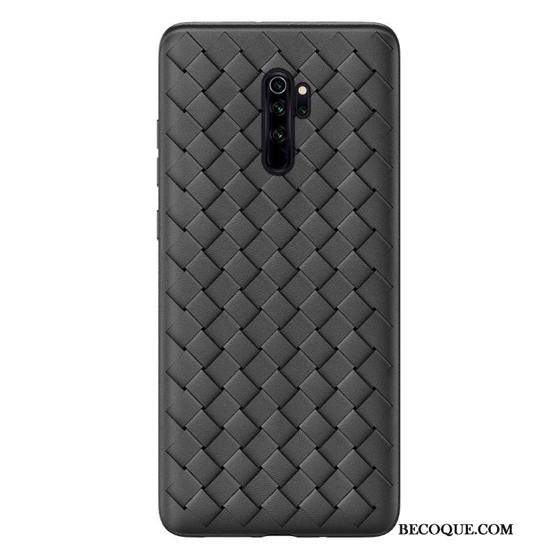 Futerał Redmi Note 8 Pro Miękki Niebieski Mały, Etui Redmi Note 8 Pro Ochraniacz Czarny Anti-fall