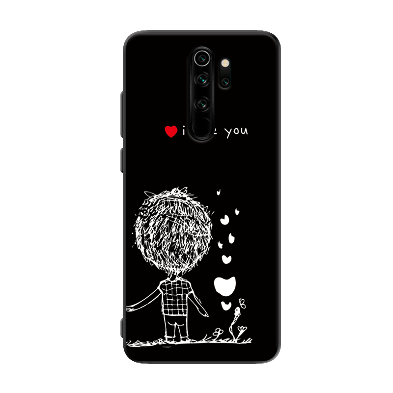 Futerał Redmi Note 8 Pro Wspornik Czerwony Wiszące Ozdoby, Etui Redmi Note 8 Pro Miękki Mały Osobowość