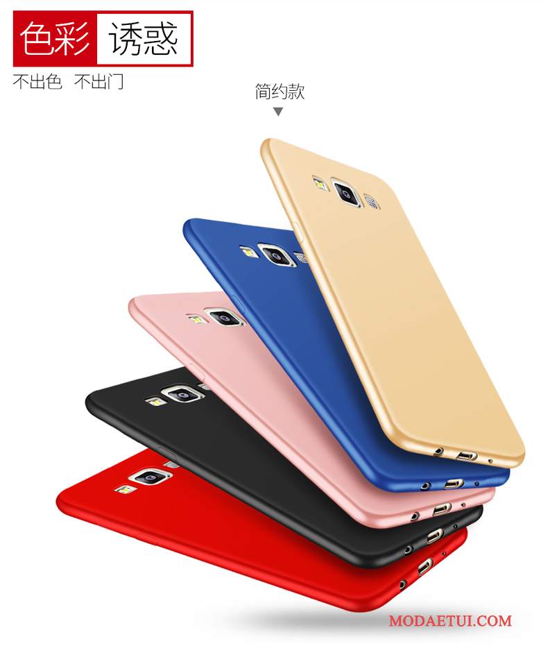 Futerał Samsung Galaxy A3 2015 Kolor Lekki I Cienki Nubuku, Etui Samsung Galaxy A3 2015 Ochraniacz
