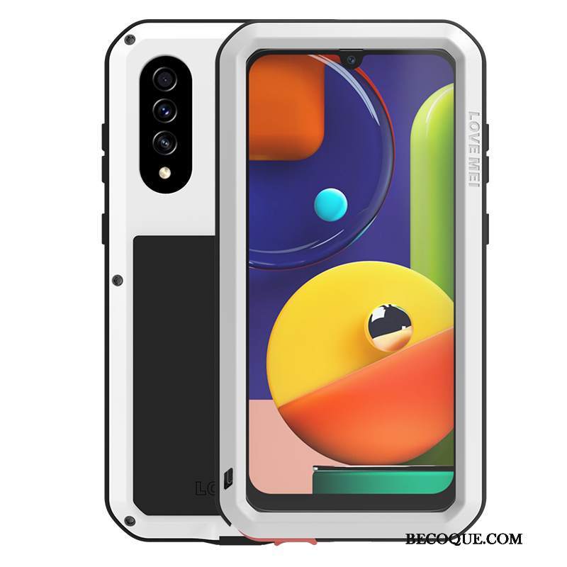 Futerał Samsung Galaxy A50s Torby Trzy Mechanizmy Obronne Gruba, Etui Samsung Galaxy A50s Ochraniacz Anti-fallna Telefon