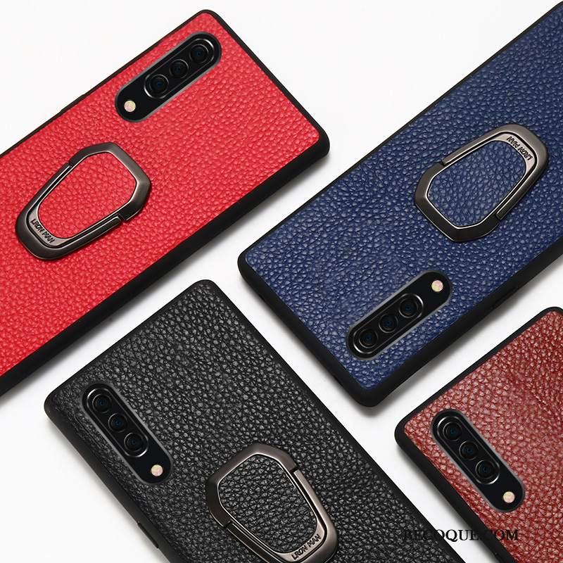 Futerał Samsung Galaxy A90 5g Wspornik Ring Wysoki Koniec, Etui Samsung Galaxy A90 5g Ochraniacz Biznes Magnetyzm