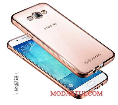 Futerał Samsung Galaxy J7 2016 Ochraniacz Różowe Anti-fall, Etui Samsung Galaxy J7 2016 Poszyciena Telefon