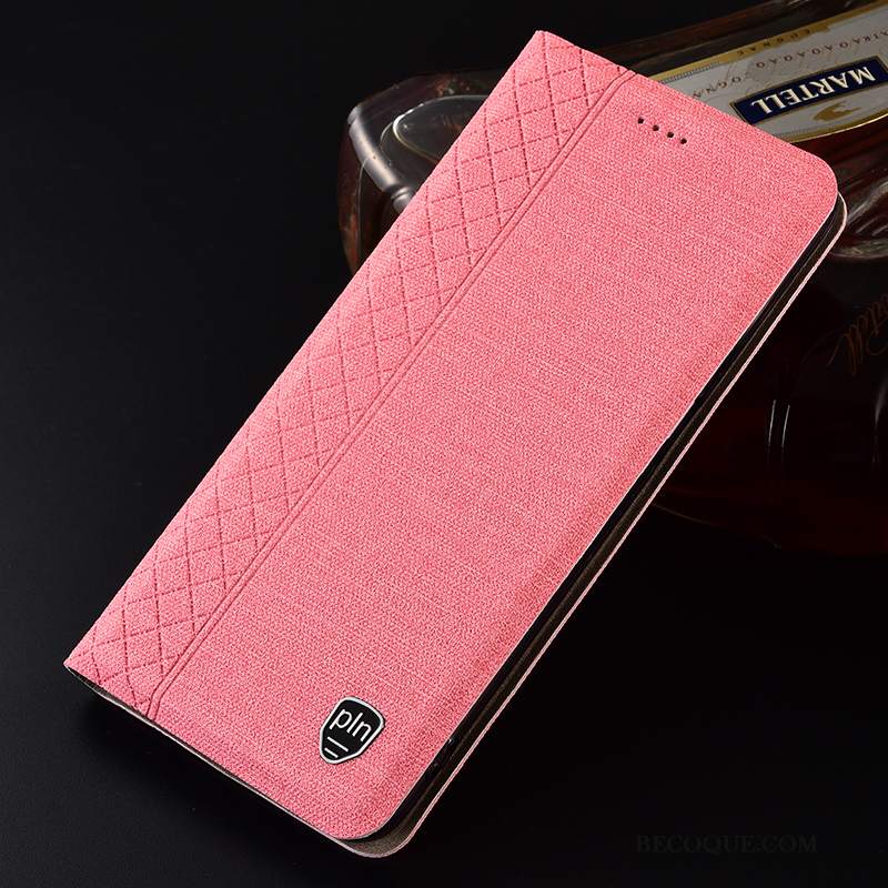 Futerał Samsung Galaxy Note 10+ Torby Anti-fall Różowe, Etui Samsung Galaxy Note 10+ Pokrowce Bawełna I Lenna Telefon