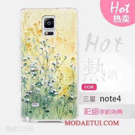 Futerał Samsung Galaxy Note 4 Ochraniacz Zielonyna Telefon, Etui Samsung Galaxy Note 4