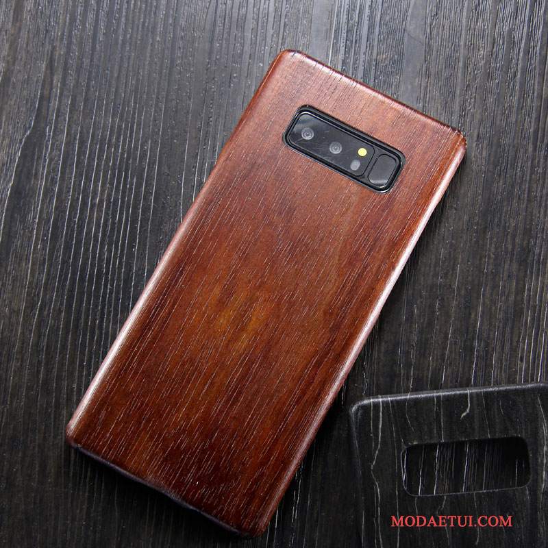 Futerał Samsung Galaxy Note 8 Drewniany Na Telefon Drewno, Etui Samsung Galaxy Note 8 Litego Drewna Cienkie Modna Marka