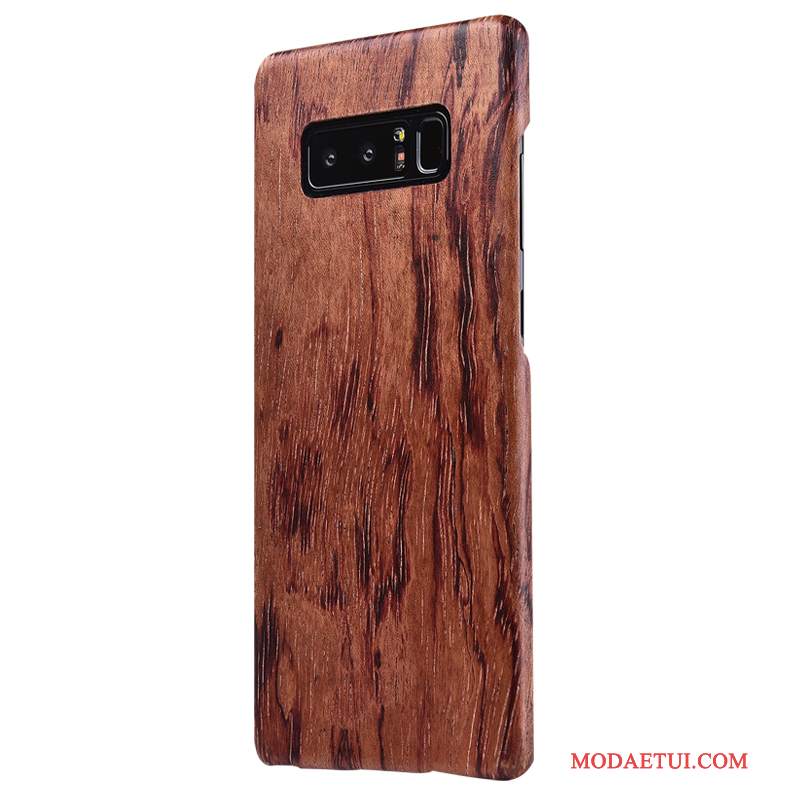 Futerał Samsung Galaxy Note 8 Litego Drewna Na Telefon Drewno, Etui Samsung Galaxy Note 8 Drewniany Cienka