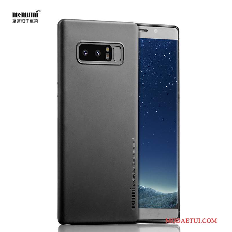 Futerał Samsung Galaxy Note 8 Silikonowe Nubuku Czarny, Etui Samsung Galaxy Note 8 Torby Nowy Cienkie