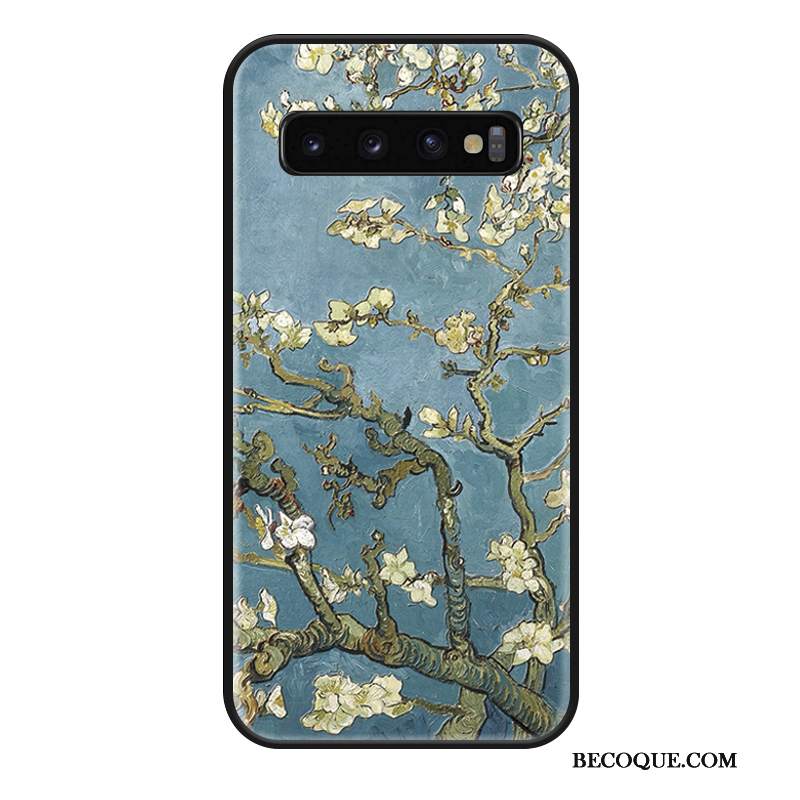 Futerał Samsung Galaxy S10+ Moda Anti-fall Czerwony Netto, Etui Samsung Galaxy S10+ Ochraniacz Świeży Zielony