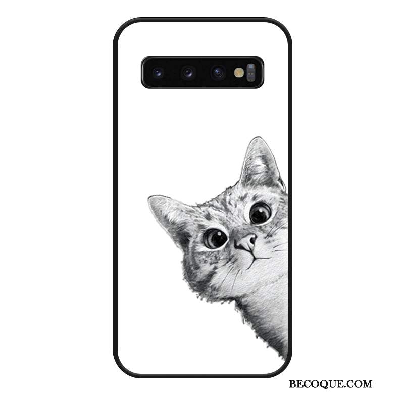 Futerał Samsung Galaxy S10+ Ochraniacz Zakochanina Telefon, Etui Samsung Galaxy S10+ Torby Kotek Bydło