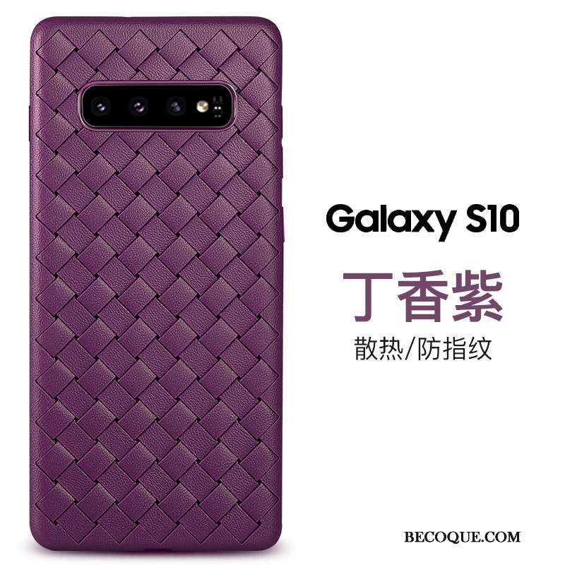 Futerał Samsung Galaxy S10 Silikonowe Anti-fall Oddychające, Etui Samsung Galaxy S10 Torby Osobowość Wysoki Koniec