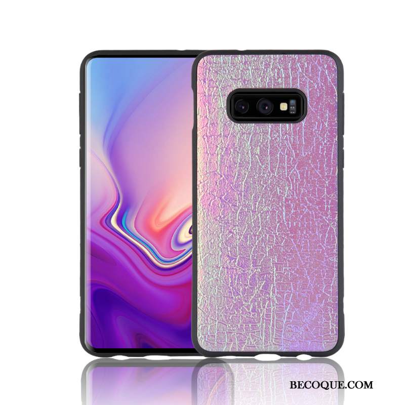 Futerał Samsung Galaxy S10e Kreatywne Na Telefon Kolor, Etui Samsung Galaxy S10e Ochraniacz Purpurowy