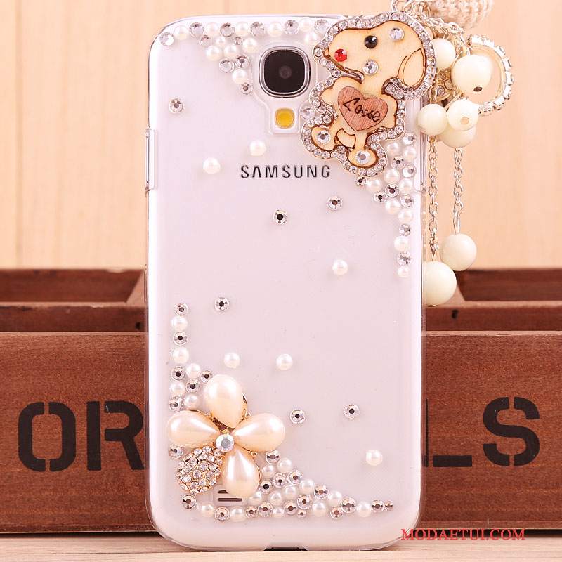 Futerał Samsung Galaxy S4 Rhinestone Nowy Złoto, Etui Samsung Galaxy S4 Ochraniacz Tendencjana Telefon