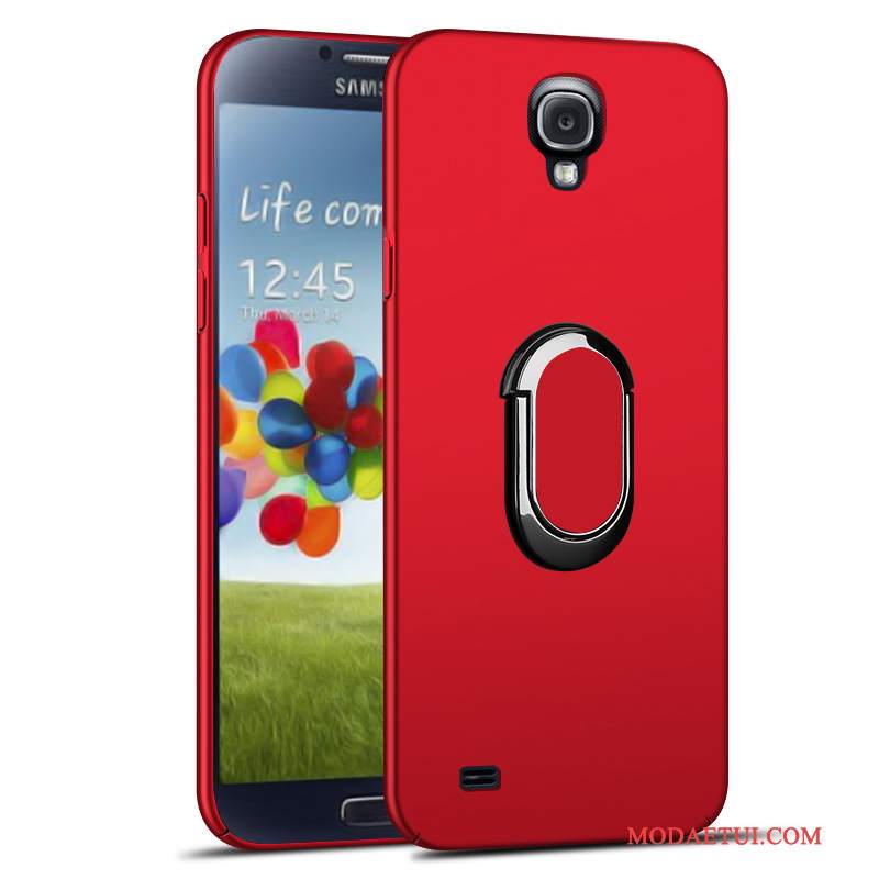 Futerał Samsung Galaxy S4 Torby Nubuku Czerwony, Etui Samsung Galaxy S4 Kreatywne Trudnona Telefon