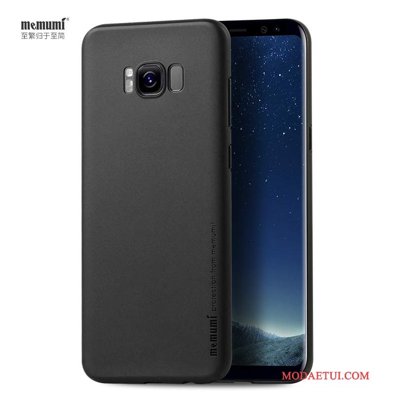 Futerał Samsung Galaxy S8 Torby Anti-fall Czarny, Etui Samsung Galaxy S8 Ochraniacz Na Telefon Nubuku