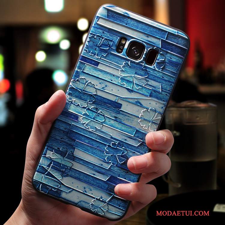 Futerał Samsung Galaxy S8 Torby Ciemno Niebieski Anti-fall, Etui Samsung Galaxy S8 Kreatywne Na Telefon Osobowość