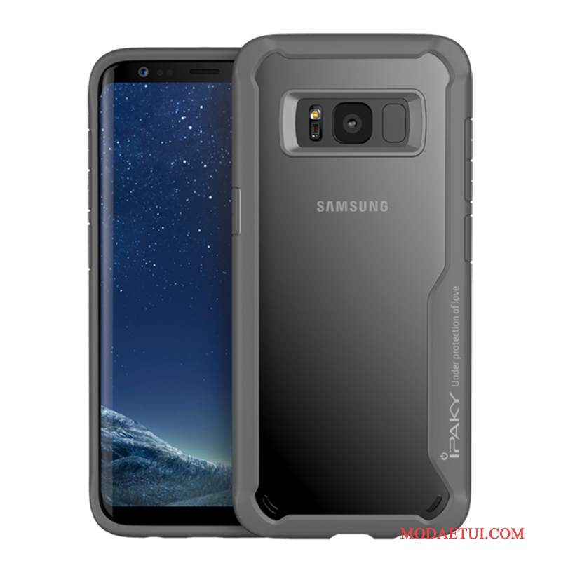 Futerał Samsung Galaxy S8 Torby Przezroczysty Ciemno, Etui Samsung Galaxy S8 Kreatywne Na Telefon Czerwony