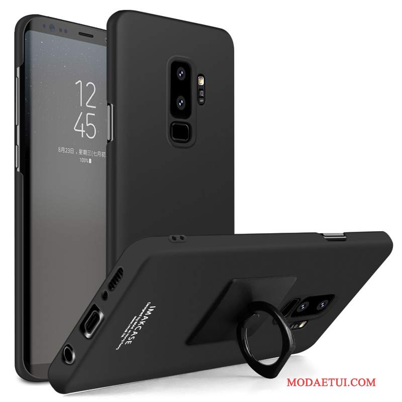 Futerał Samsung Galaxy S9+ Kreatywne Tendencja Czarny, Etui Samsung Galaxy S9+ Wspornik Na Telefon Antypoślizgowe