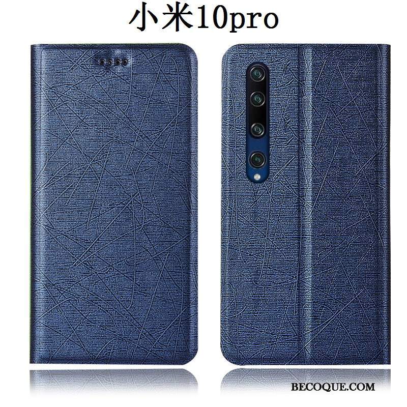 Futerał Xiaomi Mi 10 Pro Ochraniacz Anti-fallna Telefon, Etui Xiaomi Mi 10 Pro Skóra Jedwab Mały