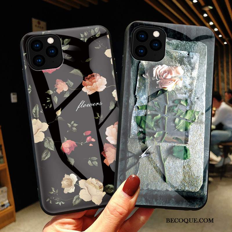 Futerał iPhone 11 Pro Ochraniacz Anti-fall Mały, Etui iPhone 11 Pro Torby Świeży Czarny