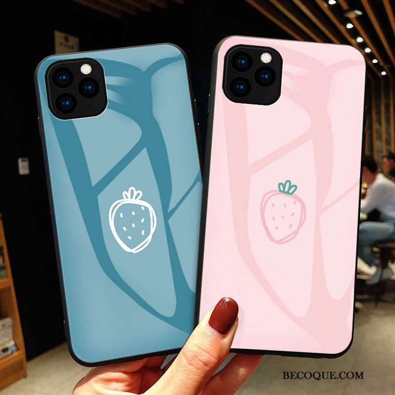 Futerał iPhone 11 Pro Torby Świeży Czerwony Netto, Etui iPhone 11 Pro Moda Truskawka Proste