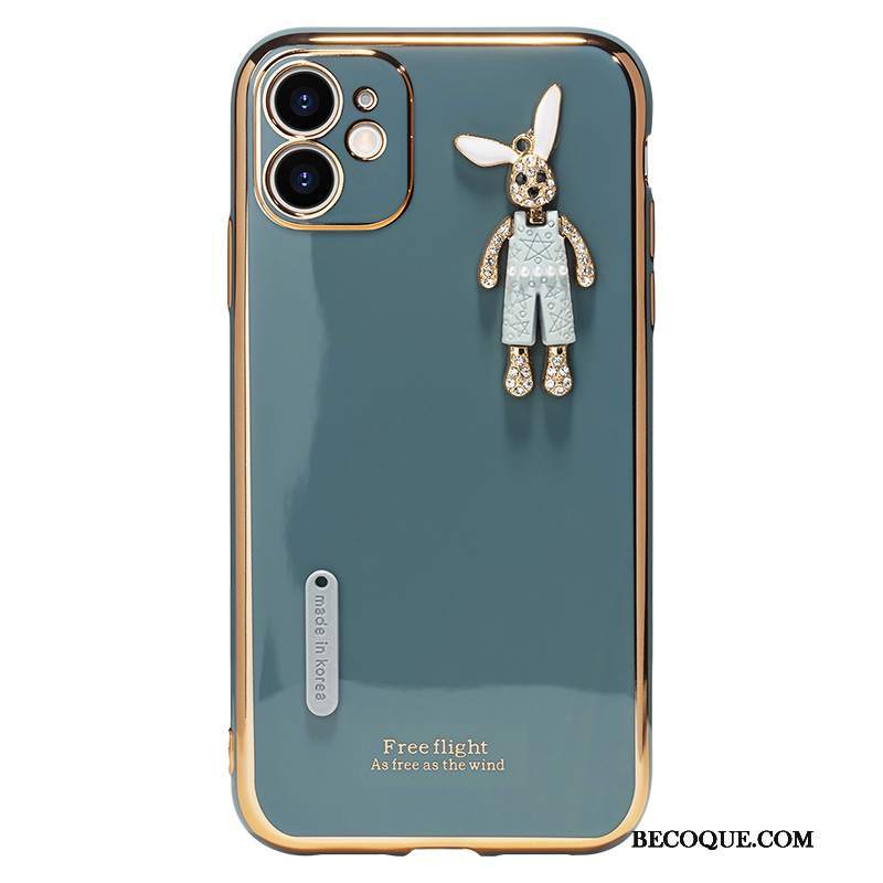 Futerał iPhone 12 Mini Torby Niebieski Cienkie, Etui iPhone 12 Mini Silikonowe Wiatrna Telefon