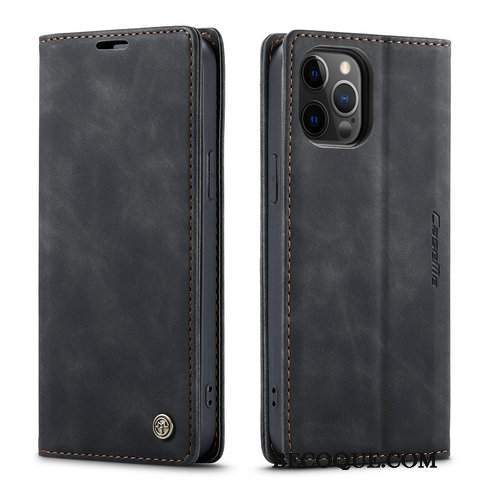 Futerał iPhone 12 Pro Vintage Biznes Anti-fall, Etui iPhone 12 Pro Torby Kartana Telefon