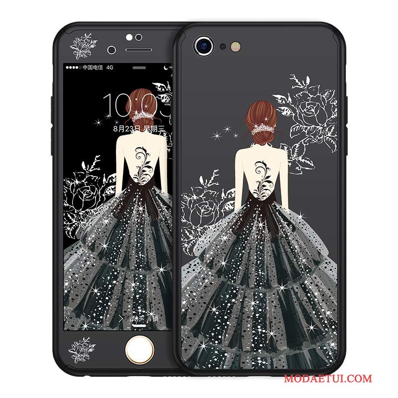 Futerał iPhone 6/6s Torby Czarnyna Telefon, Etui iPhone 6/6s Tendencja Pu