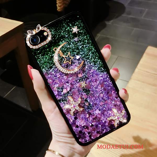 Futerał iPhone 6/6s Torby Purpurowy Tendencja, Etui iPhone 6/6s Rhinestone Quicksandna Telefon