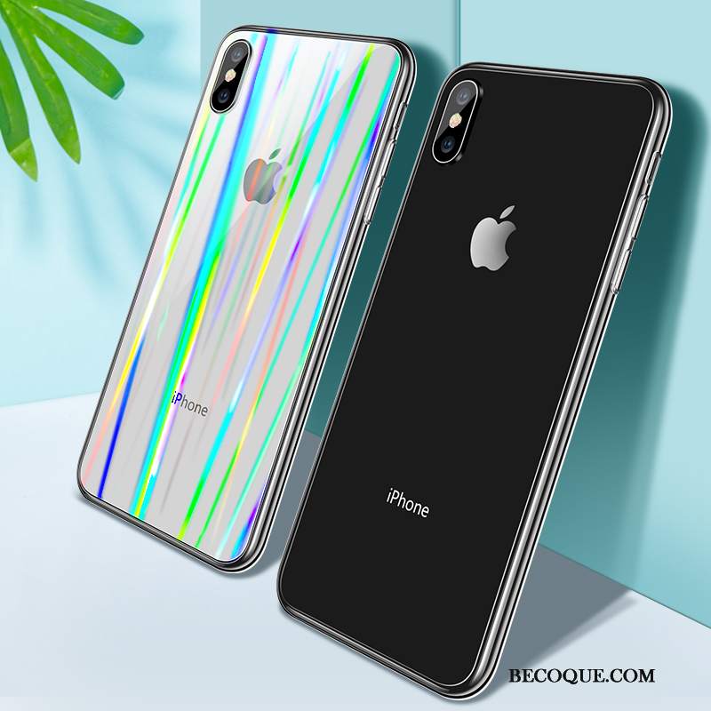 Futerał iPhone Xs Max Silikonowe Kolorowe Modna Marka, Etui iPhone Xs Max Torby Nowy Biały