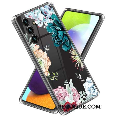 Futerały Samsung Galaxy A55 5g Etui Na Telefon Kwiatowy