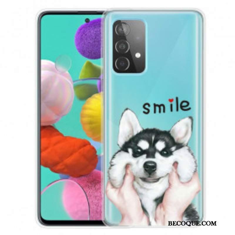 Futerały do Samsung Galaxy A52 4G / A52 5G / A52s 5G Uśmiechnięty Pies