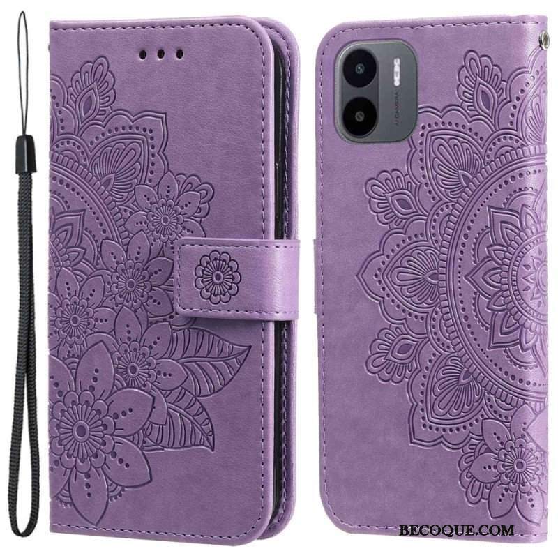 Obudowa Etui Na Telefon do Xiaomi Redmi A1 Kwiatowa Mandala